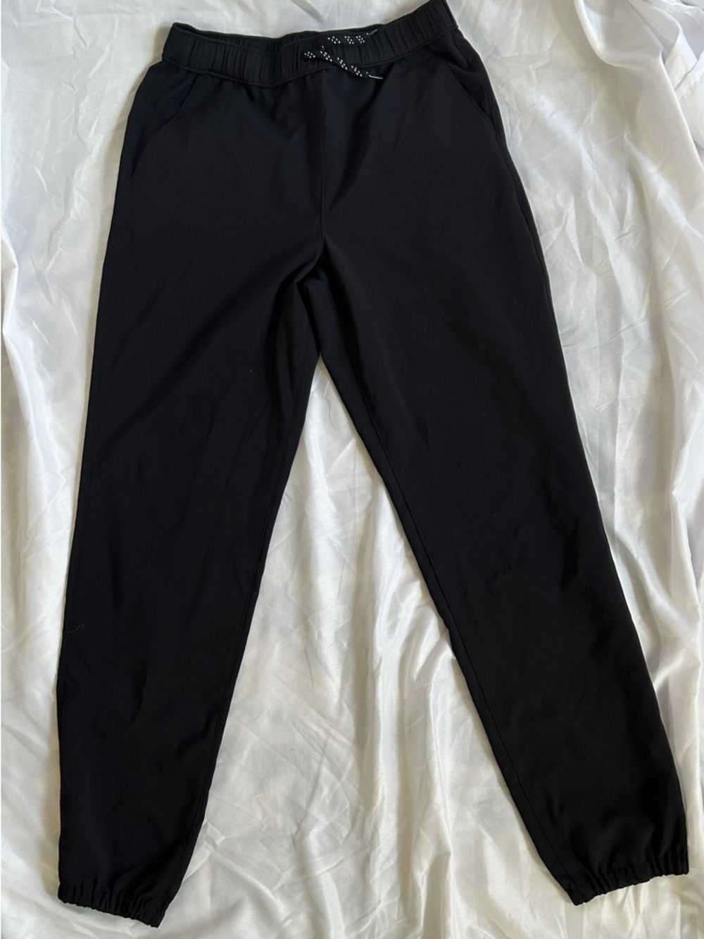 Lands' End Black Kids' Jogger Sweatpants